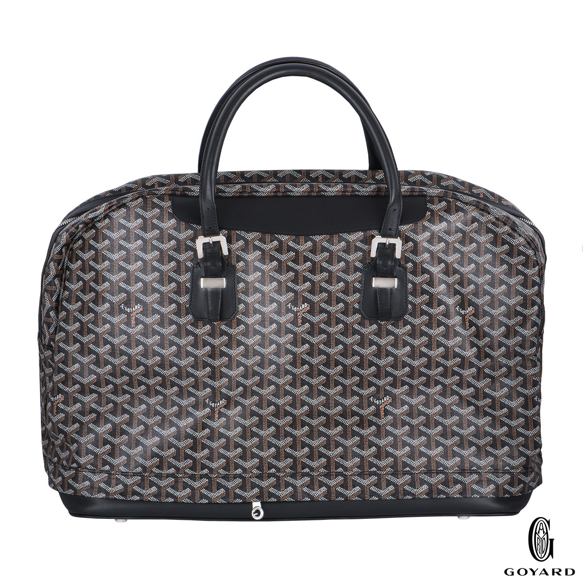 Goyard Hotel Du Parc Red Duffle Bag Extendable Travel Carry On